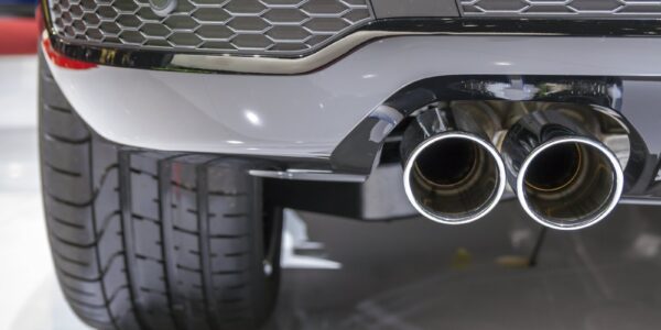 double chrome exhaust pipe of powerful sport car w 2023 11 27 04 50 10 utc